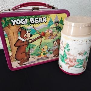 Vintage 1974 Yogi Bear Lunchbox & Thermos